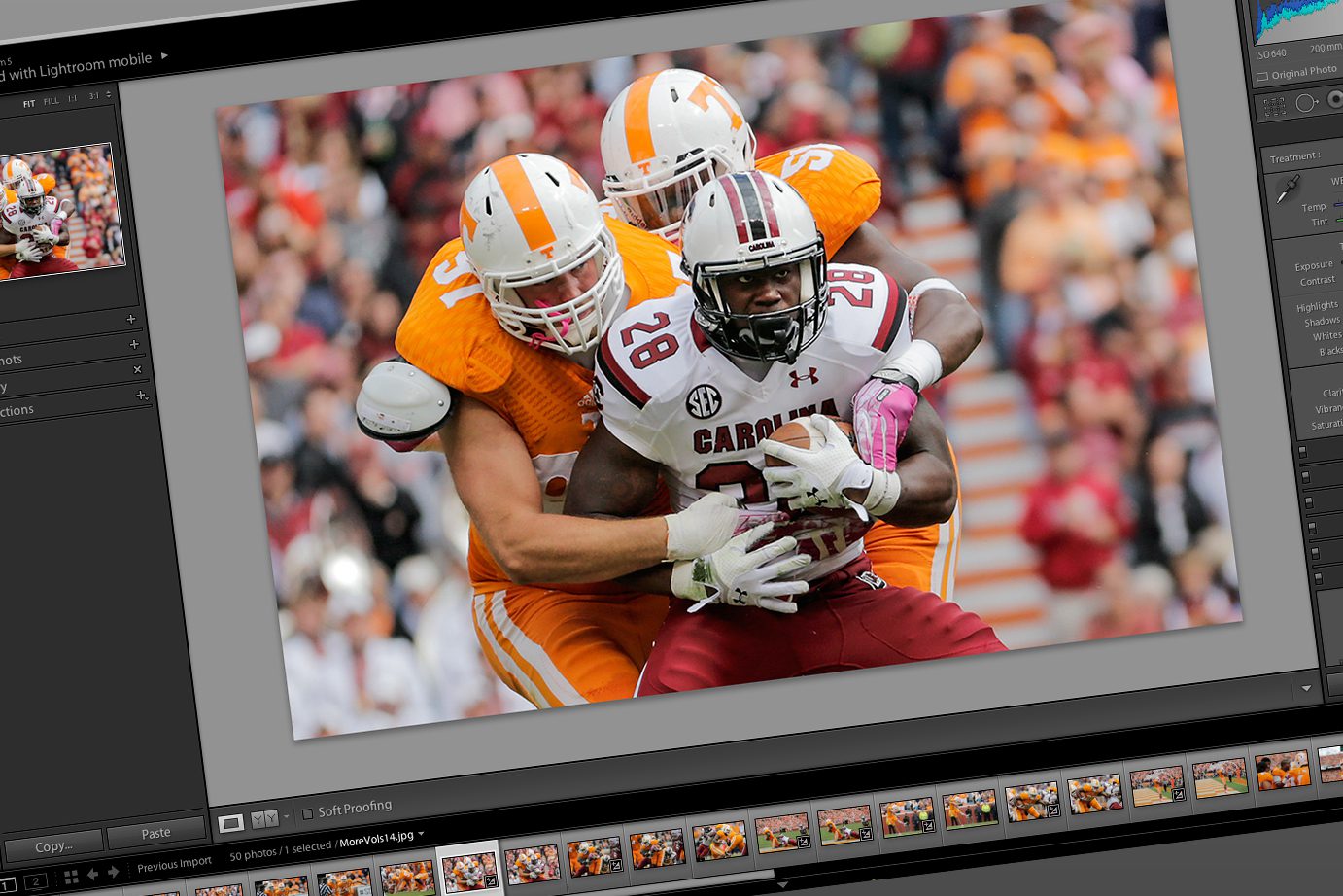 Lightroom Classic Sports Photography Workflow