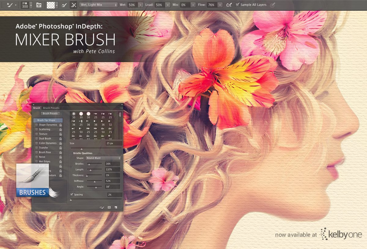Adobe Photoshop In-Depth: The Mixer Brush Tool