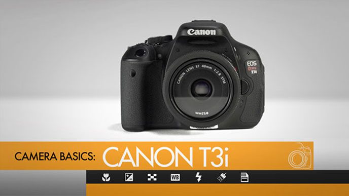 Canon T3i Camera Basics