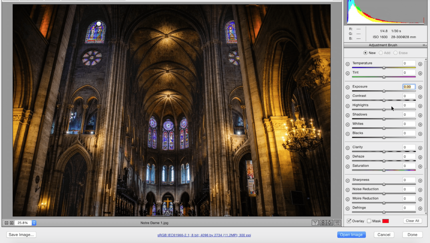 Reset the Adjustment Brush Sliders in Camera Raw Quick Tutorial