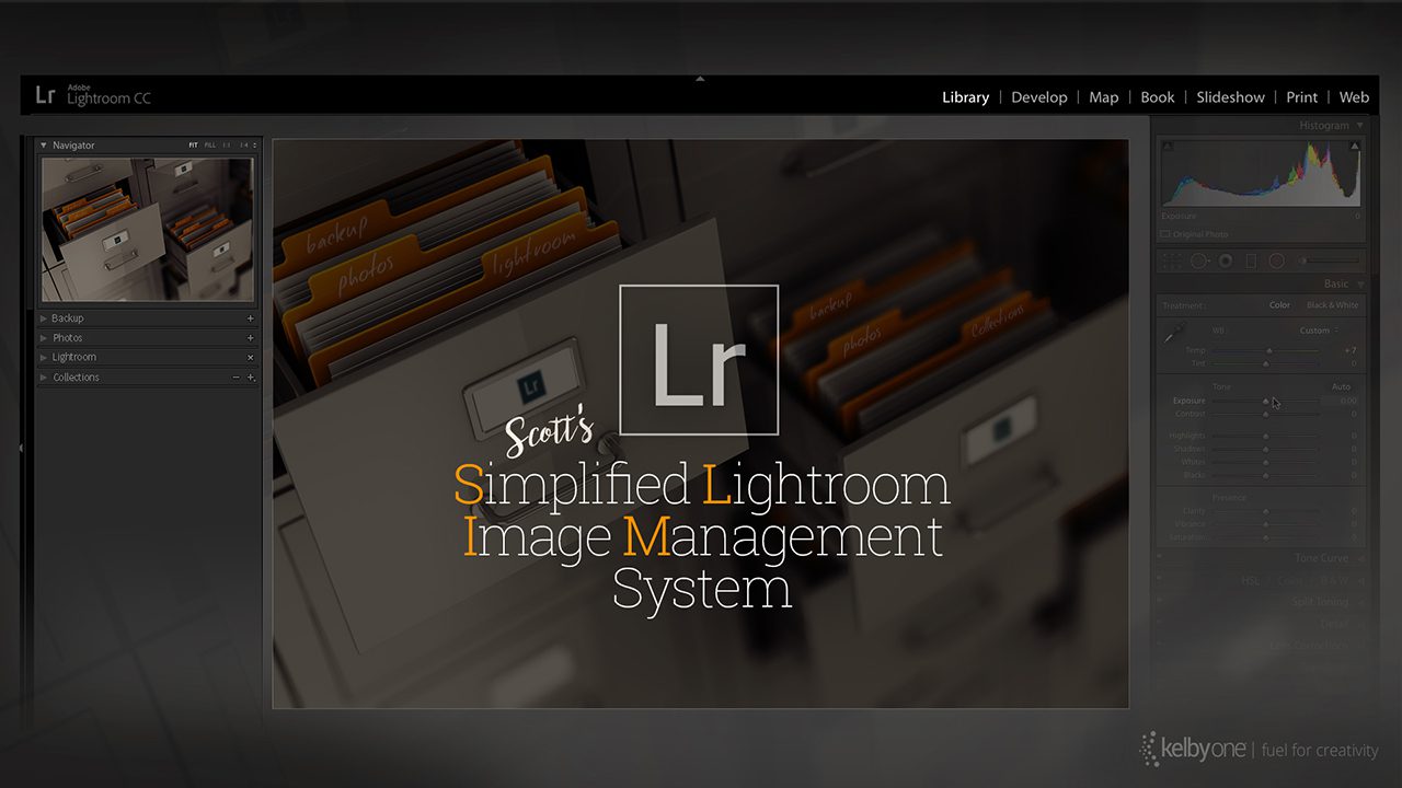 Scott Kelby's 2016 'Simplified Lightroom Image Management' (SLIM) System